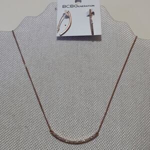 BCBGeneration Women's Jewelry Necklace and Earrings.